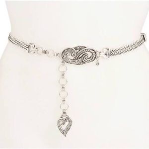 BRIGHTON BALI SILVER CHAIN BELT
